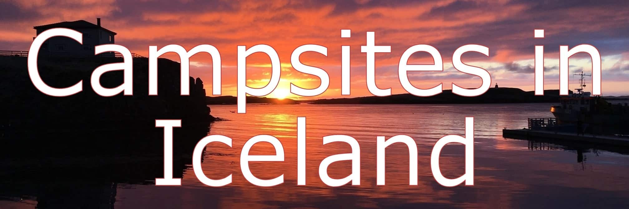 Campings en Islande
